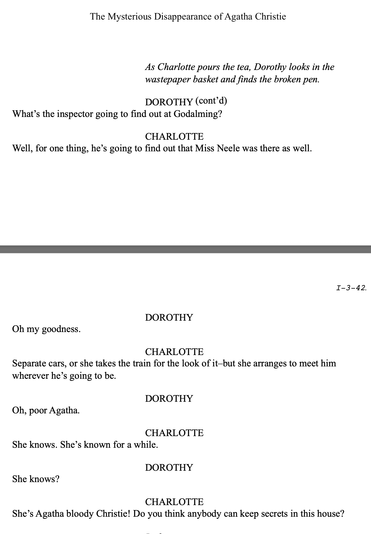 The Mysterious Disappearance of Agatha Christie Selection